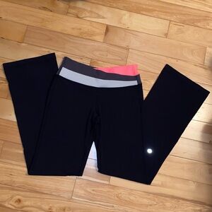 Lululemon Black Leggings - Flare bottom